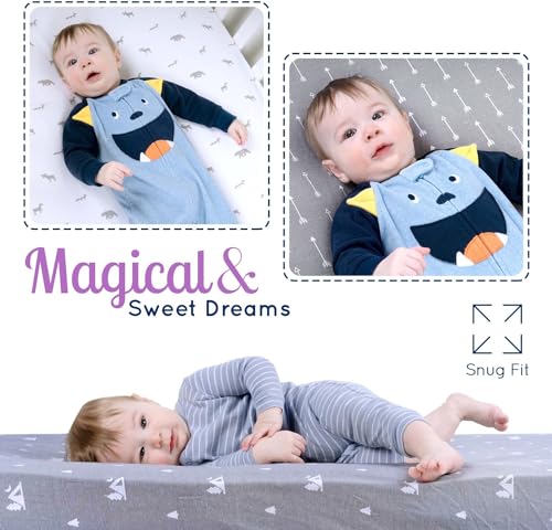Woodland Pack N Play Sheets 3-Pack | Soft Fitted Mini Crib Sheets