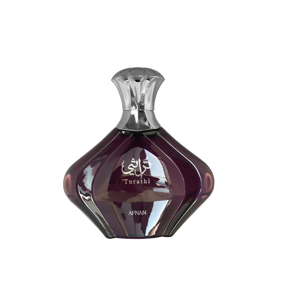 Afnan Turathi Blue Eau de Parfum Spray for Men - 3.0 Fl. Oz | Long-Lasting Fragrance