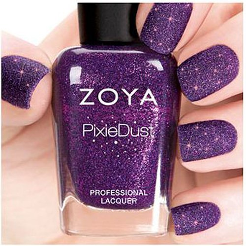 ZOYA Carter Pixiedust Nail Polish - 0.5 Fl Oz, Royal Purple