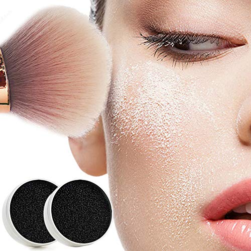 Ronrons Travel Makeup Brush Cleaner Sponge Set - Quick Color Removal, Portable