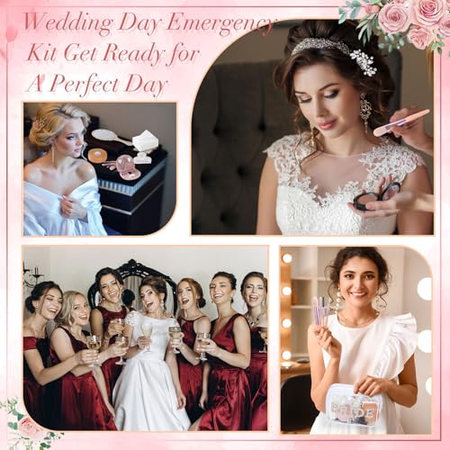 Sunnymove 49-Piece Bride Emergency Kit for Wedding Day Essentials