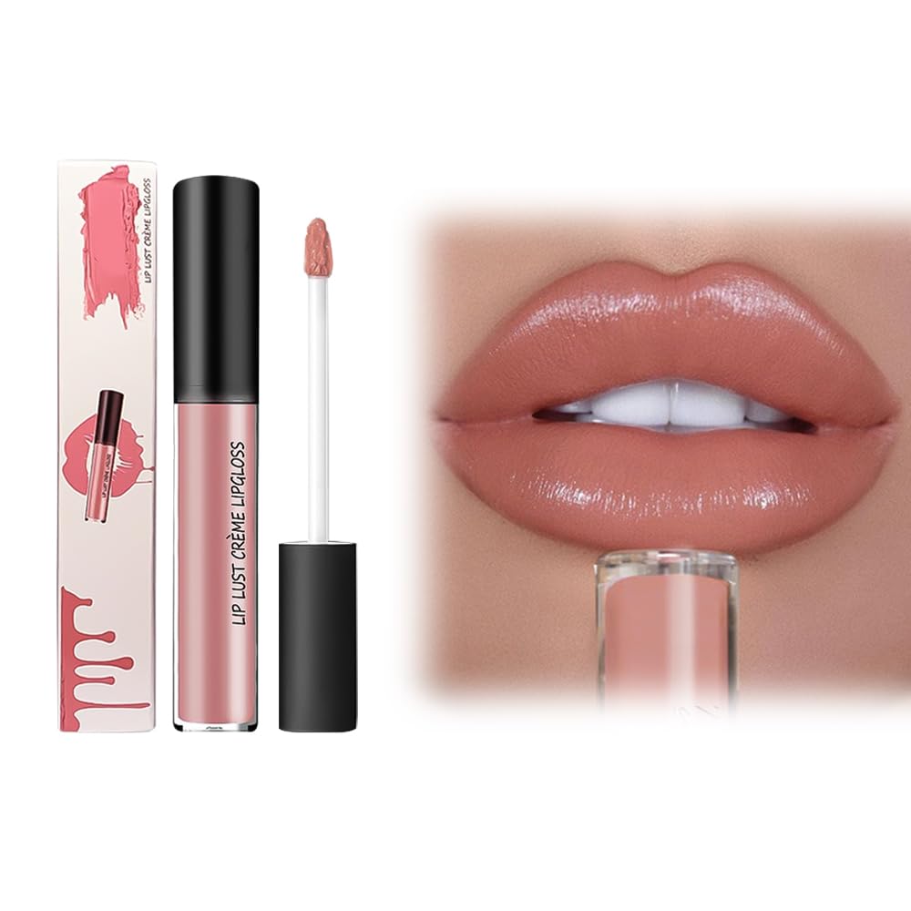 Long Lasting Cream Texture Lipstick - 12 Vibrant Colors | Hydrating Velvet Lip Makeup