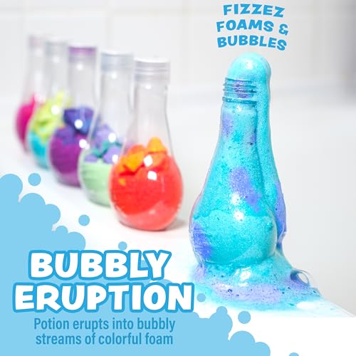 Tub Works Kids Bath Bomb Potion 6-Pack | Nontoxic Fun Science Bath Toys