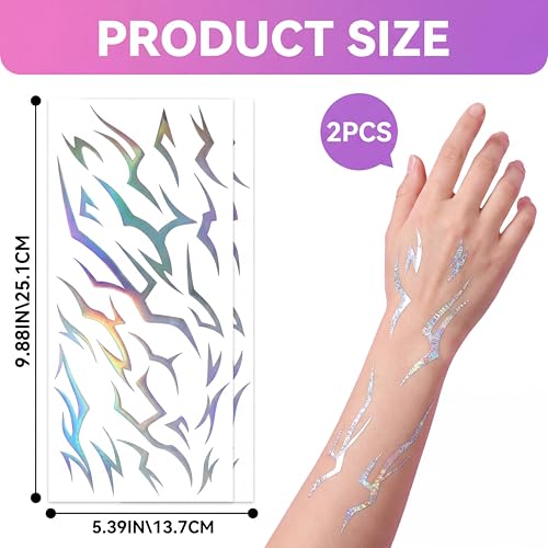 KPOP Demon Movie Hunters Temporary Tattoos | Mystic Rune Designs