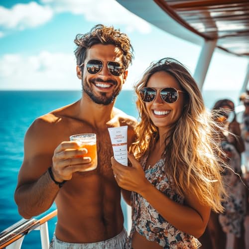 Smuggle Mug Disguised Lotion Flasks - 3 Pack TSA Approved 100ml
