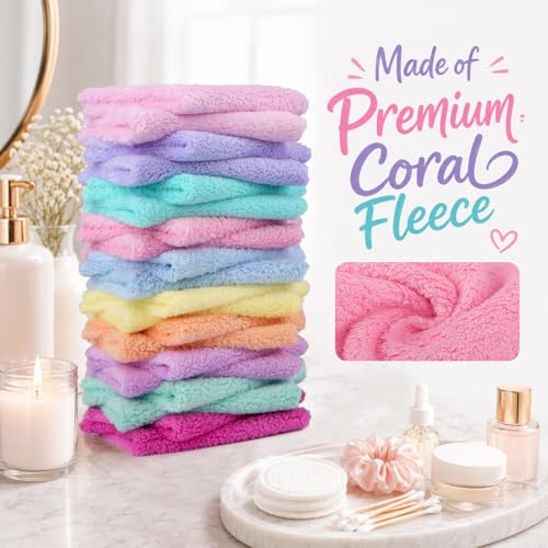 UNIMADE 20 Pack Makeup Remover Cloths - Soft & Absorbent Facial Towels