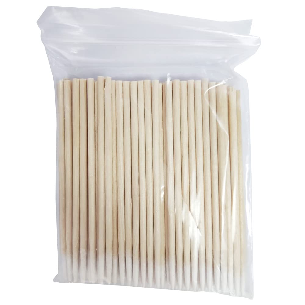 Microblading Cotton Swabs - 1500 Count Pointed Tip Applicators | Wood Sticks for Makeup & Tattoo Supplies