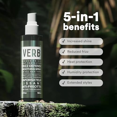 Frizz Defense Smoothing Spray - Heat & Humidity Protectant
