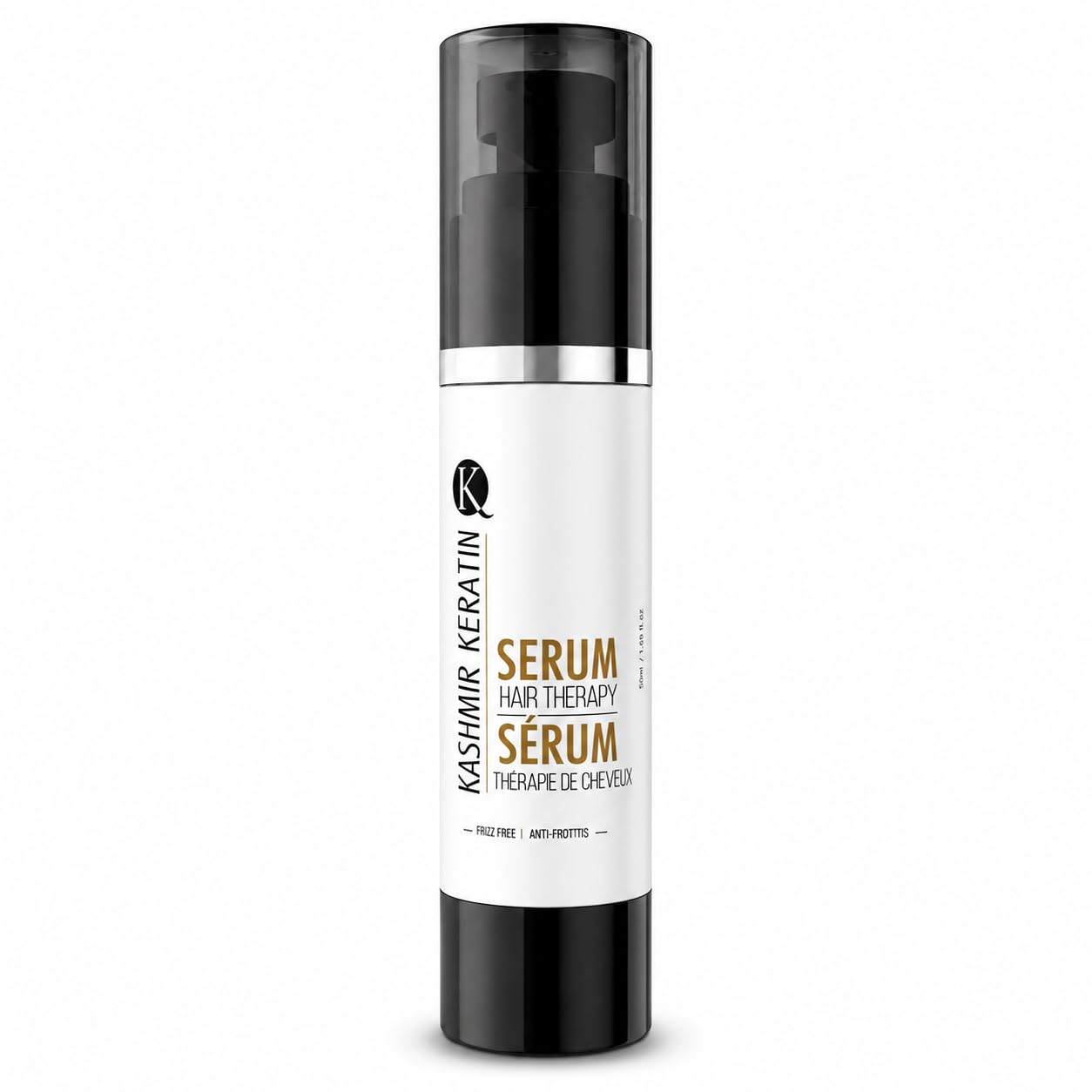 Anti-Frizz Hair Serum - Hydrating & Strengthening Treatment for Frizzy, Damaged Hair | Non-Oily Formula (50ml / 1.69Fl. Oz)
