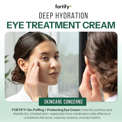Fortify Skincare Under Eye Cream for Dark Circles & Puffiness - 2 Pack