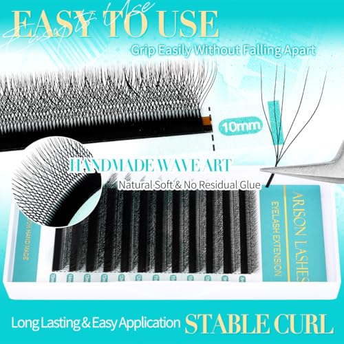 Y5D Premade Fans Eyelash Extensions 0.07 L Curl 8-15mm Mix