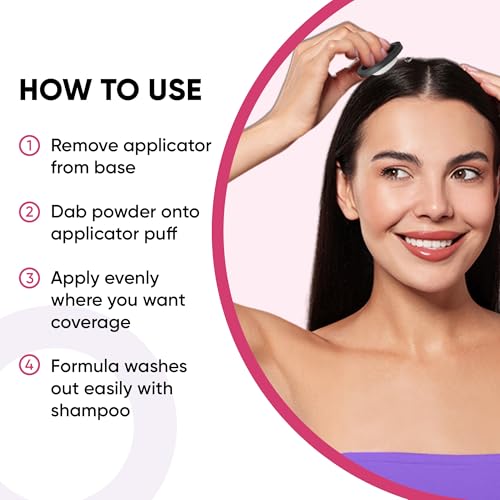 Get Back Gorgeous Hairline Powder - Auburn Root Touch Up for Thinning Hair