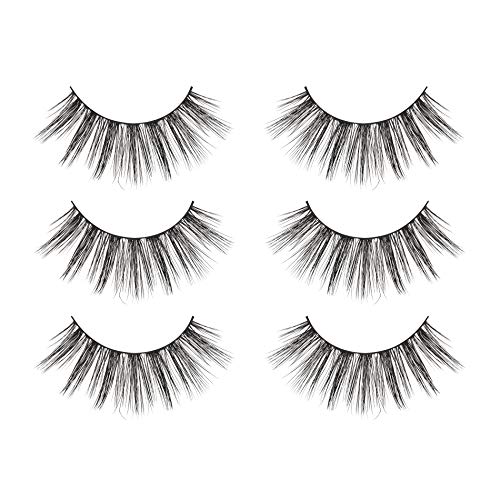 i•ENVY 3D False Eyelashes Multi-Angle & Volume 3-Pack for Dramatic Eyes