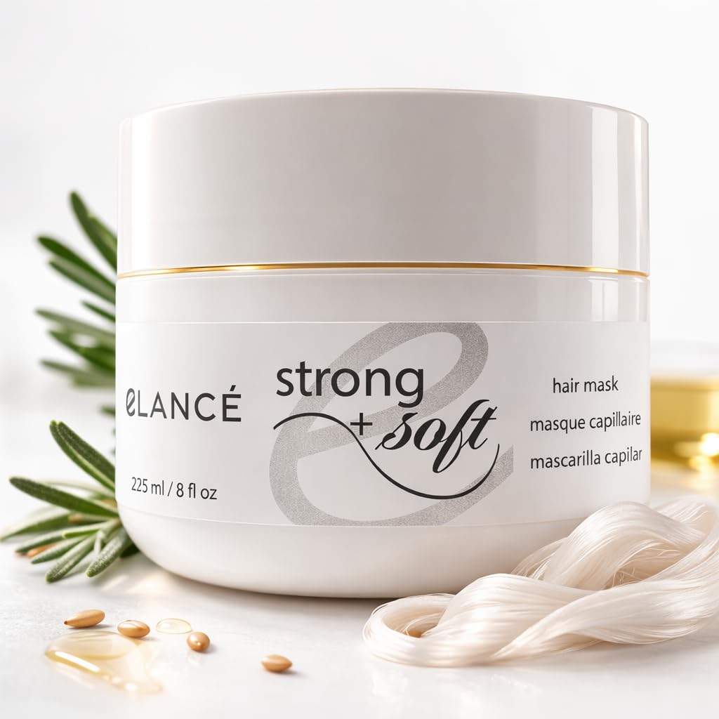 Repairing Hair Mask with Argan Oil & Mango Butter - Deep Repair for Dry, Damaged Hair | 8 oz