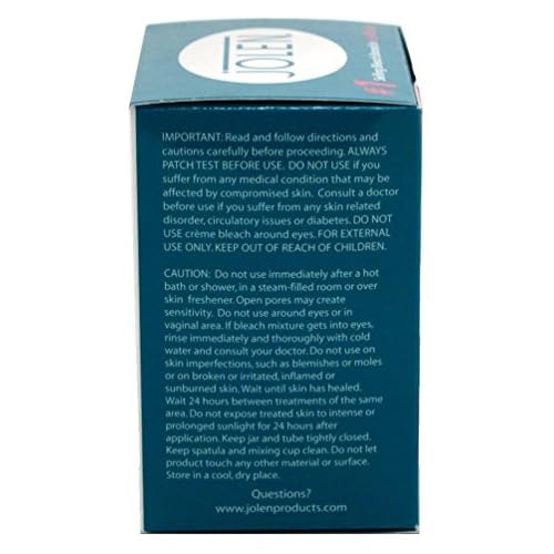 Jolen Creme Bleach Sensitive Formula Plus Aloe Vera 1oz.(pack of 6)