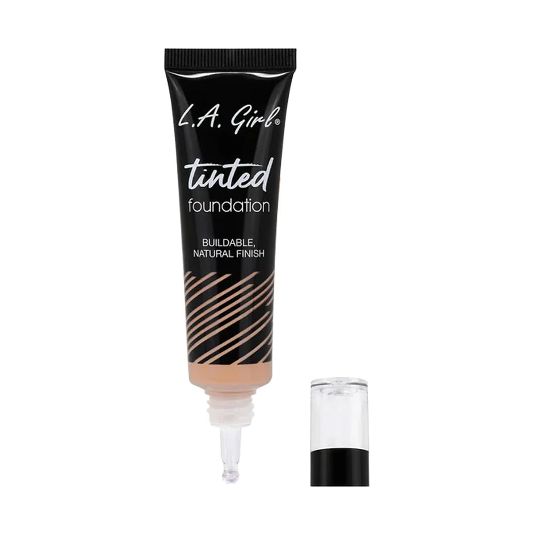 L.A. Girl Tinted Foundation - Medium Beige | Flawless Coverage & Lightweight Formula