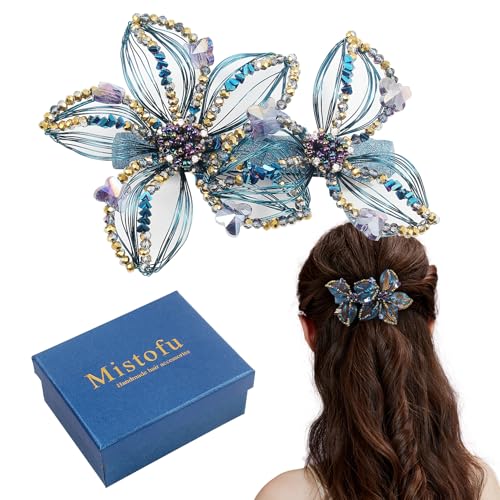 Mistofu Handmade Copper Wire Butterfly Hair Clips – Elegant Hair Accessories for Women & Girls