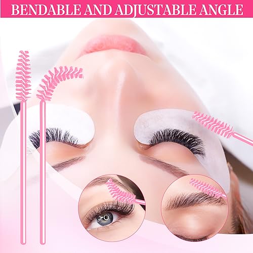 Setgnur Eyelash Extension Shampoo Kit - 60ml Cleanser with Brushes