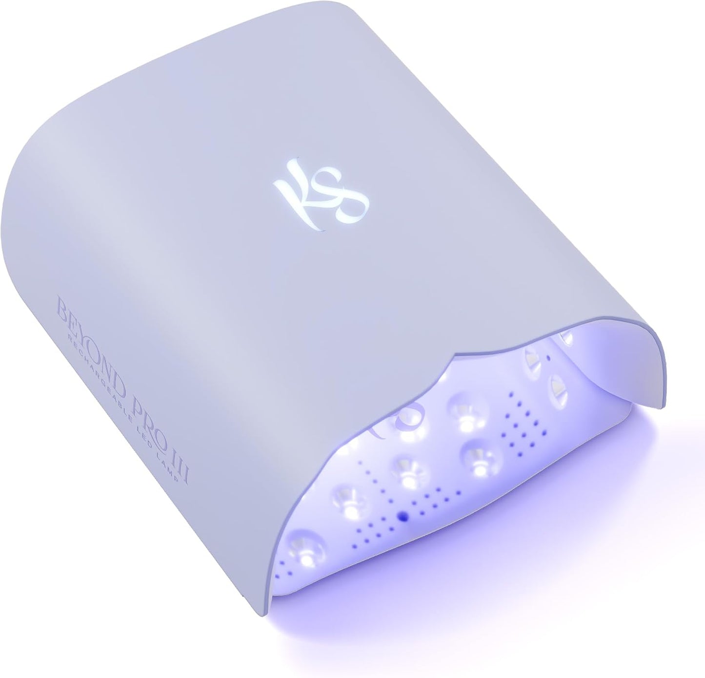 KIARA SKY Beyond Pro V3 UV LED Nail Lamp - Cordless Rechargeable Gel Light with Smart Sensor & Low Heat Mode | Full-Hand Coverage