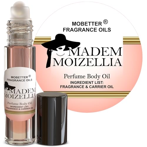 Madem Moizellia Women's Perfume Body Oil - Long-Lasting Fragrance Roll-On