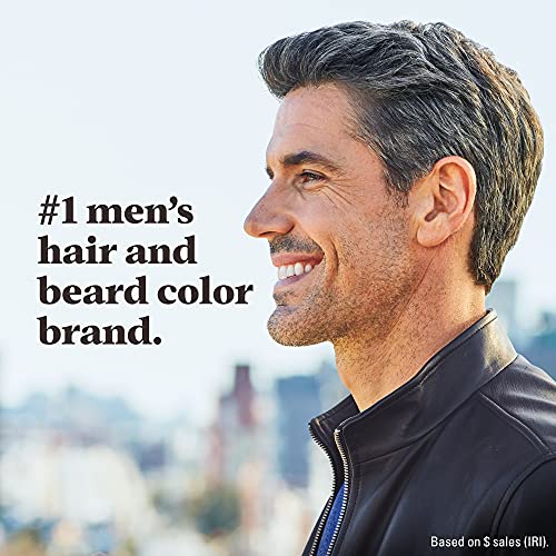 Just For Men Touch of Gray Hair Color Kit Medium Brown T-35 Pack of 2 with Comb Applicator