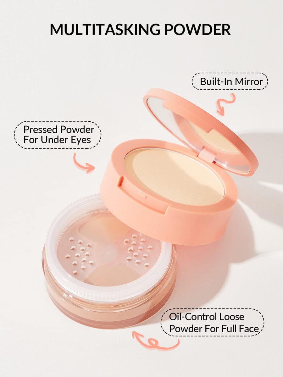 Insta-Ready Loose Under Eye Setting Powder - Toasted Almond | Flawless Finish & Long-Lasting Wear