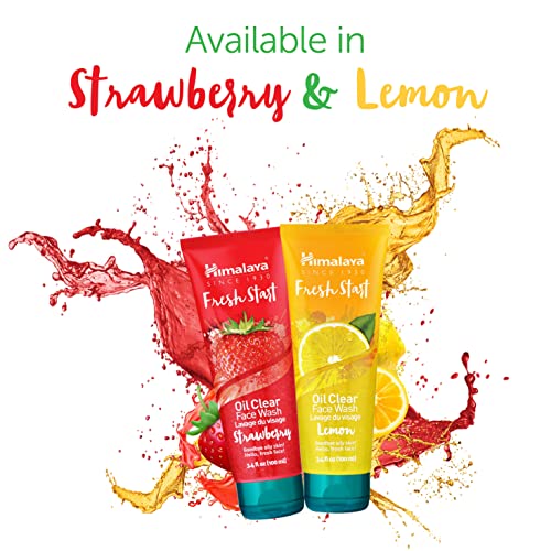 Himalaya Fresh Start Oil Clear Lemon Face Wash - 3.38 oz
