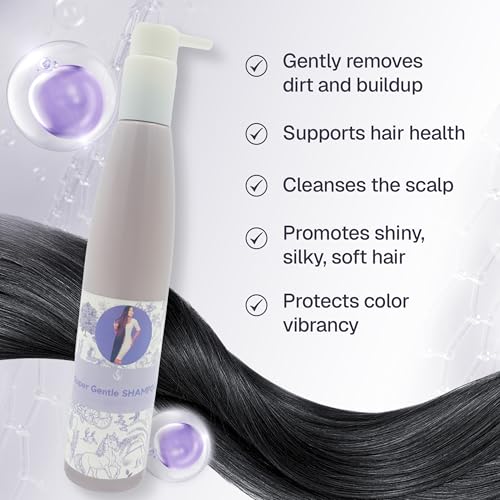 Samantha Beauty Gentle Long Hair Shampoo 10 Fl Oz - Color-Safe & Hydrating (Pack of 1)