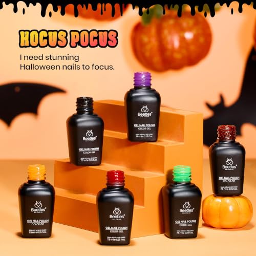 Beetles Hocus Pocus Gel Nail Polish Set - Mixed Finishes, 6 Colors