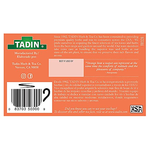Tadin Shavegrass Herbal Tea – Caffeine Free, 24 Tea Bags, 3-Pack