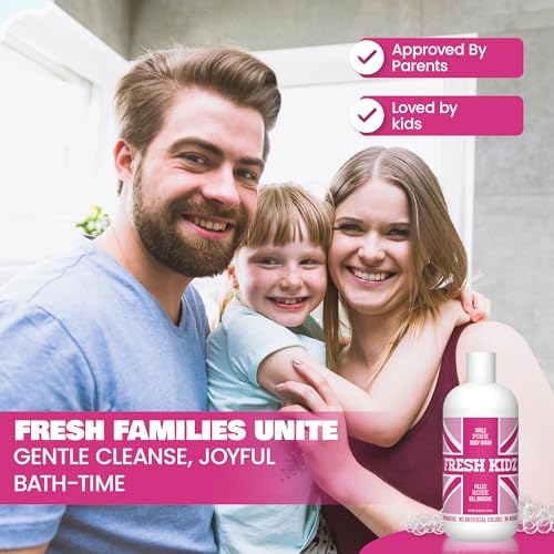Fresh Kidz Girls Pink Body Wash & Deodorant Set - 16.9 fl oz