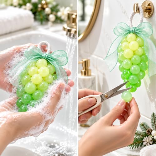 YOTEBLE Green Grape Soap on a Rope with Jasmine Fragrance - Pack of 25