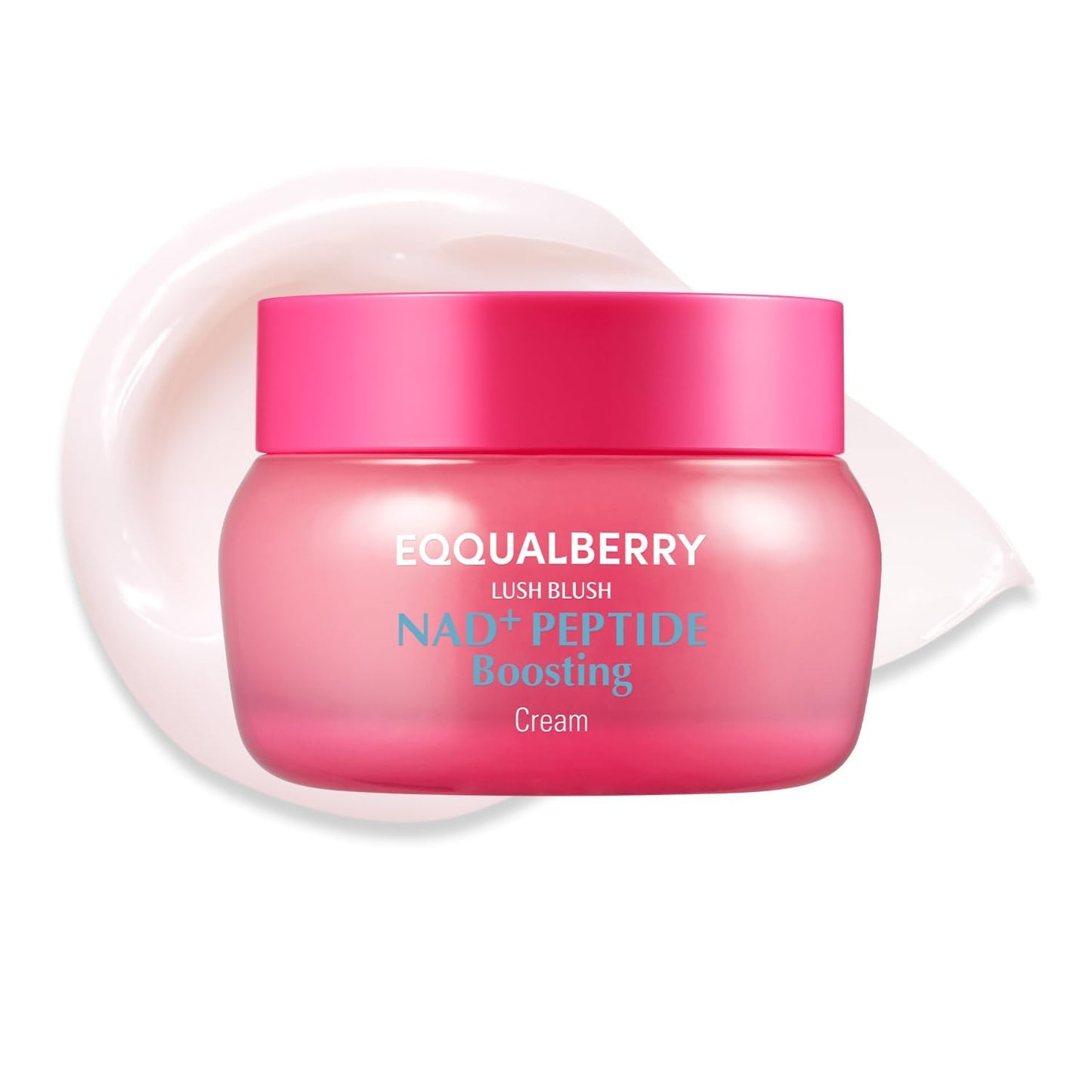 NAD+ Peptide Boosting Cream - Anti-Aging Face & Body Cream with 5% NAD+ & 13 Peptides | Firming Pink Neck Cream (1.69 fl. oz / 50ml)