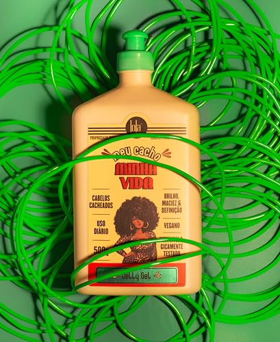 Lola Meu Cacho Minha Vida Moisturizing Jelly Gel for Curls - 16.91 fl oz