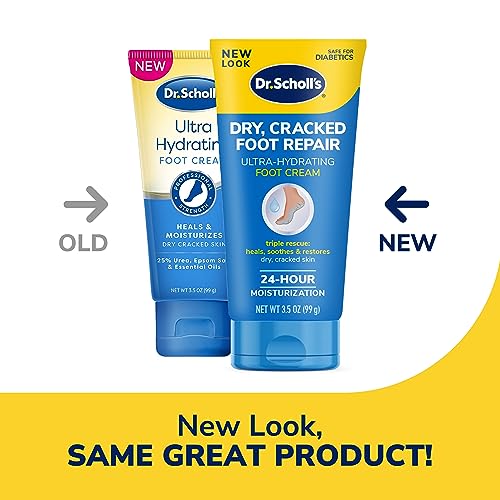 Dr. Scholl's Cracked Heel Repair Balm & Ultra-Hydrating Foot Cream