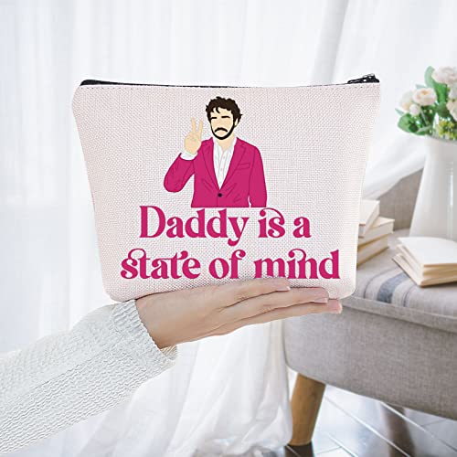 Daddy Is State of Mind Makeup Bag – BWWKTOP Travel Cosmetic Pouch