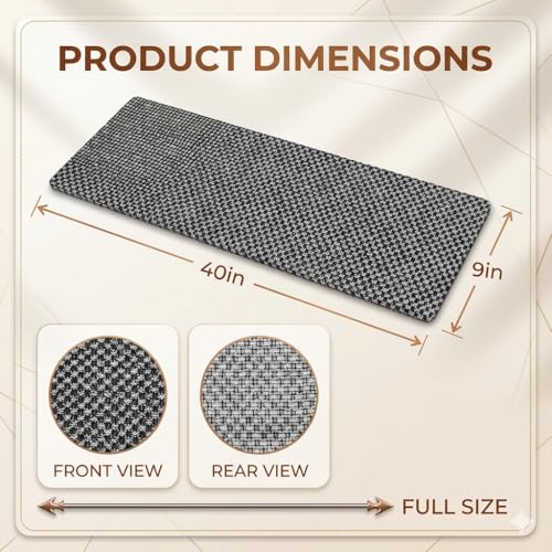 Liedrg Double Sided Microfiber Exfoliating Shower Towel - 40in Bath Body Scrubber for All Skin Types