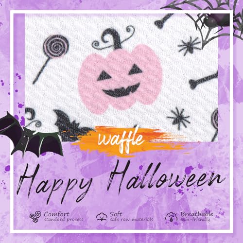 YanJie Halloween Headbands - 14-Variation Women’s Pumpkin, Spider & Ghost Wide Headbands