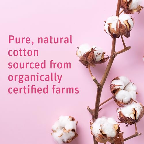 Simply Soft Organic Cotton Balls – 600 Count, Hypoallergenic & Lint-Free