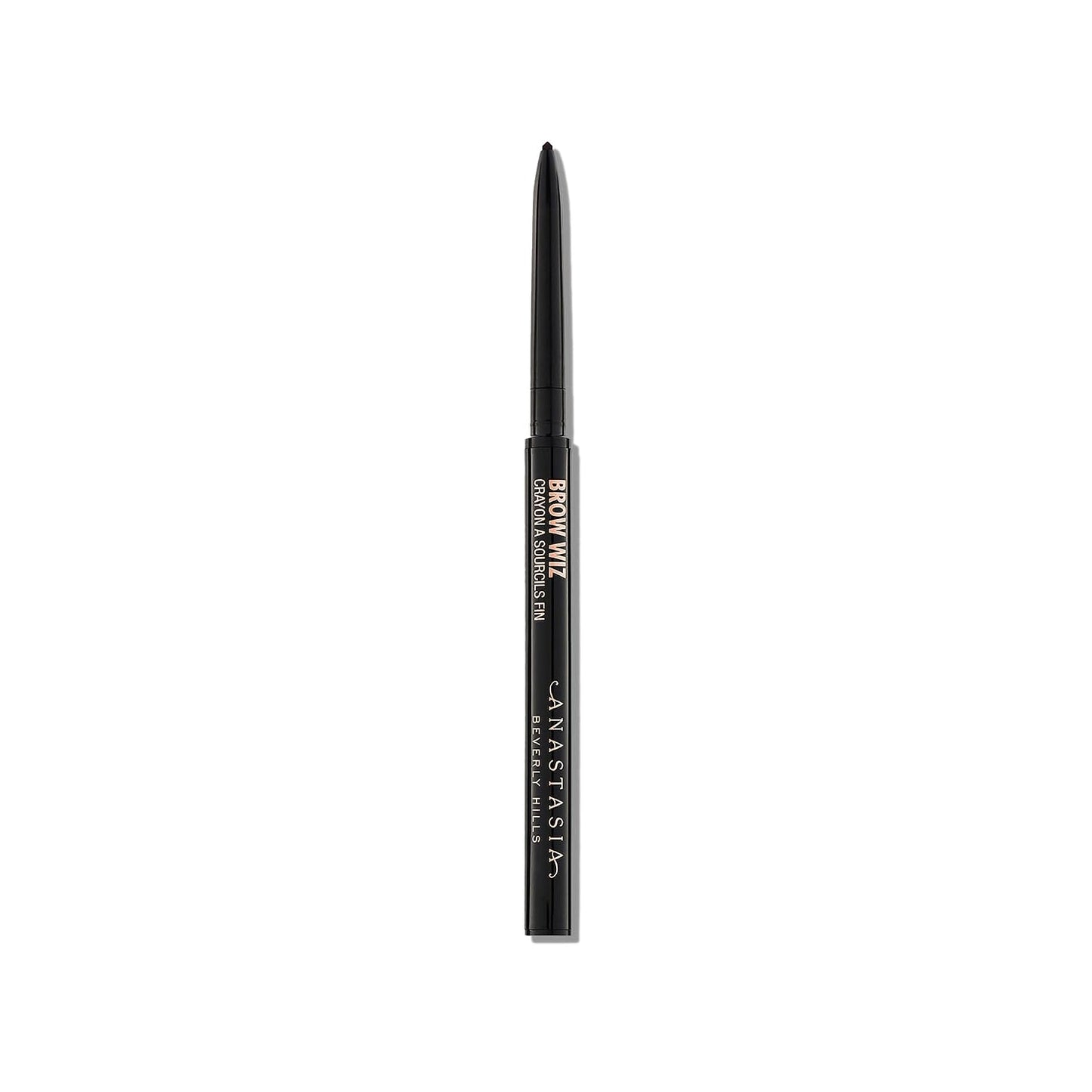 Anastasia Beverly Hills Mini Brow Wiz - Ultra-Slim Retractable Eyebrow Pencil for Precision Hair-Like Strokes | Travel Size
