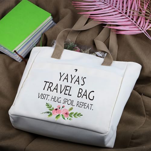 WCGXKO Yaya Tb Tote Bag for Grandma | Mother's Day Gift