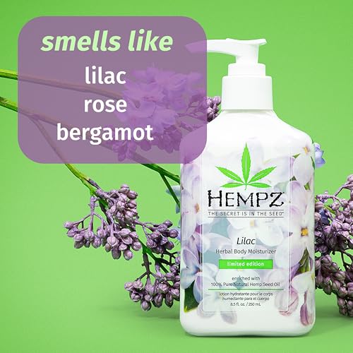 Hempz Limited Edition Lilac Herbal Body Moisturizer - 8.5 oz
