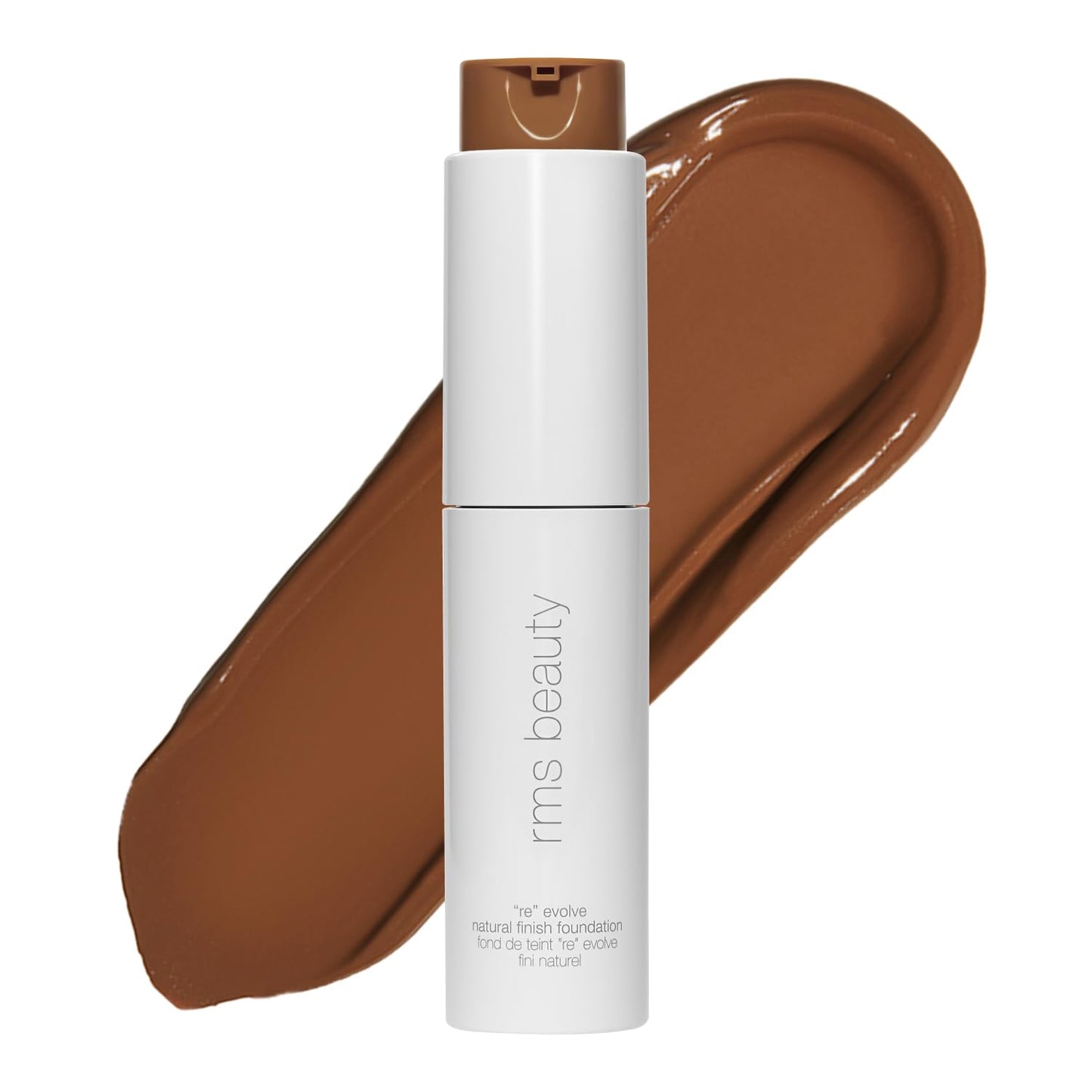 RMS Beauty ReEvolve Liquid Foundation - Silicone-Free Medium Coverage Skin Tint for Mature Skin | Hydrating & Firming - 1oz