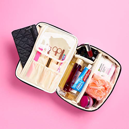 Ellis James Designs Extra Large Makeup Train Case with Dividers