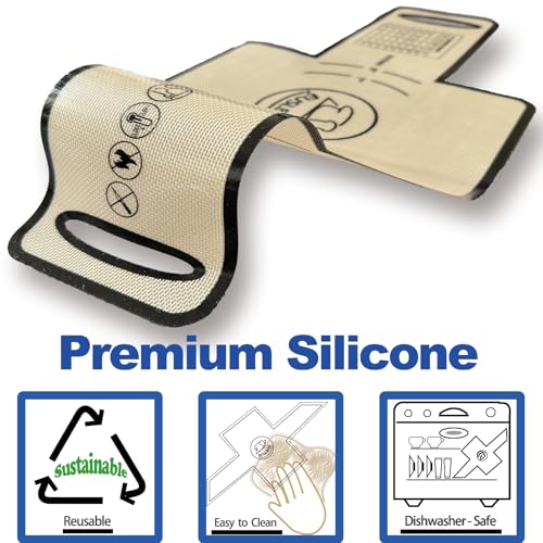 Extra Large Silicone Bread Pan Liner for 9.5-11 Inch Loaf Pans