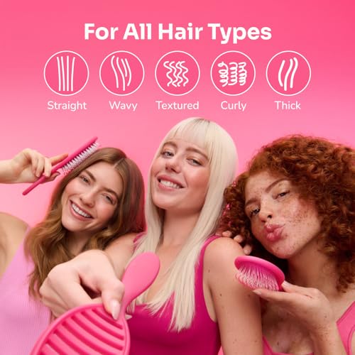 Wet Brush Original Detangler Hair Brush - Supercharged Emerald