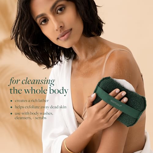 EcoTools XL Exfoliating Body Buffer with Easy-Hold Strap