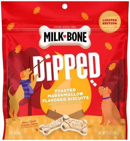 Milk-Bone MaroSnacks Small Dog Treats - Real Bone Marrow, 40 Oz Canister | Delicious & Nutritious