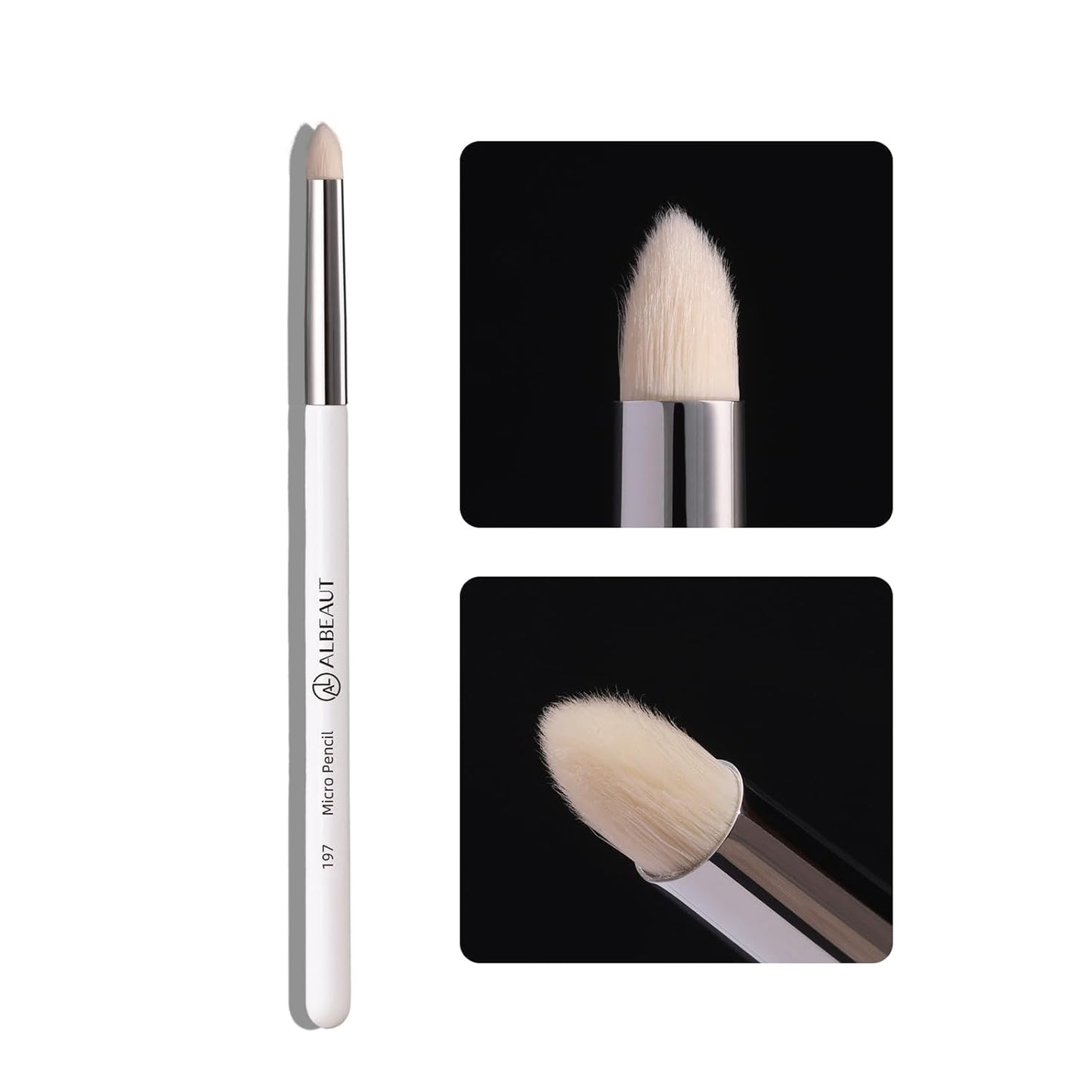 Eye Shadow Brush - Dense & Soft Applicator for Smokey Eyes | Classic Shader (196)