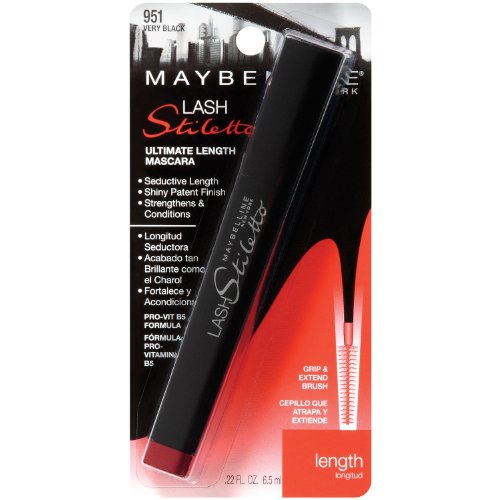 Maybelline Lash Stiletto Lengthening Mascara - Very Black